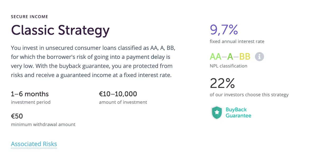 Nibble Finance classic strategy