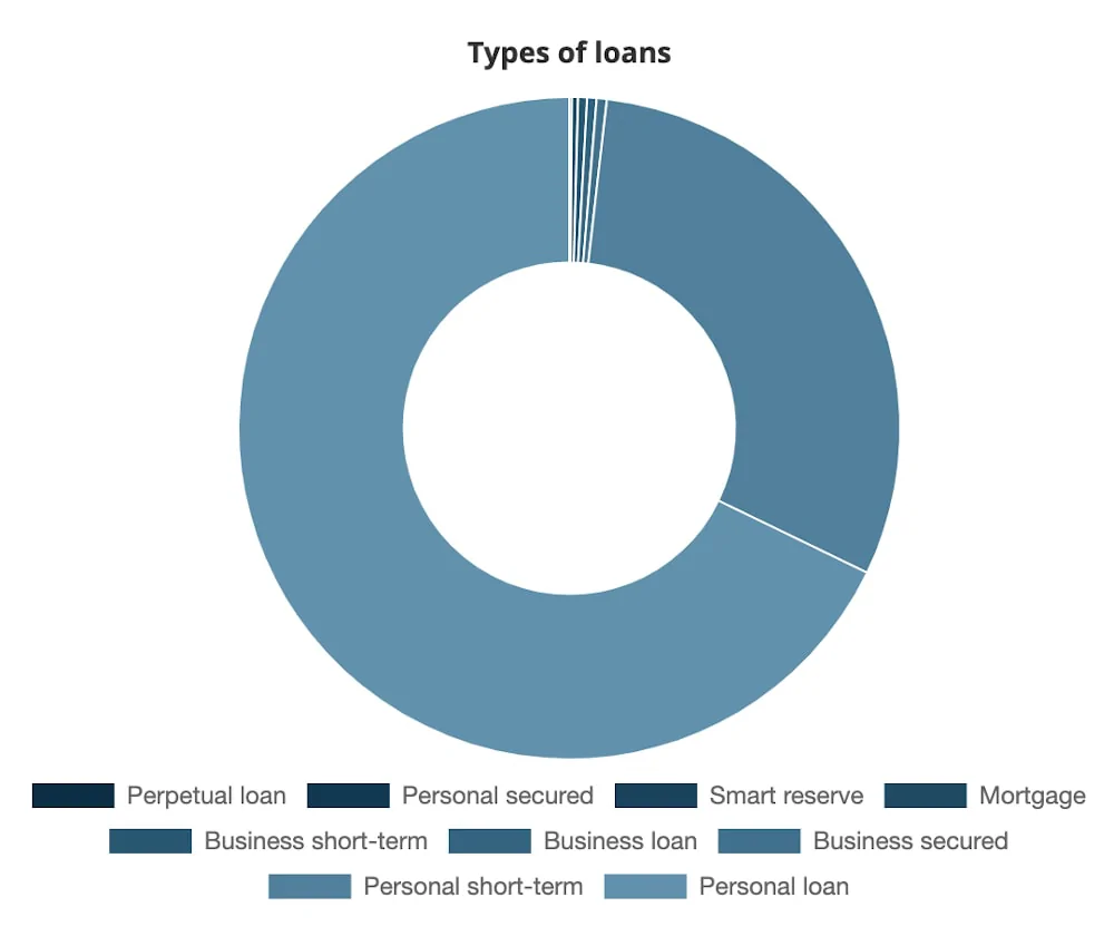 Types of loans on Bondster
